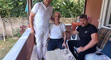 HAFIZ ABDURRAHMAN KAHVECİ'Yİ ZİYARET ETTİLER