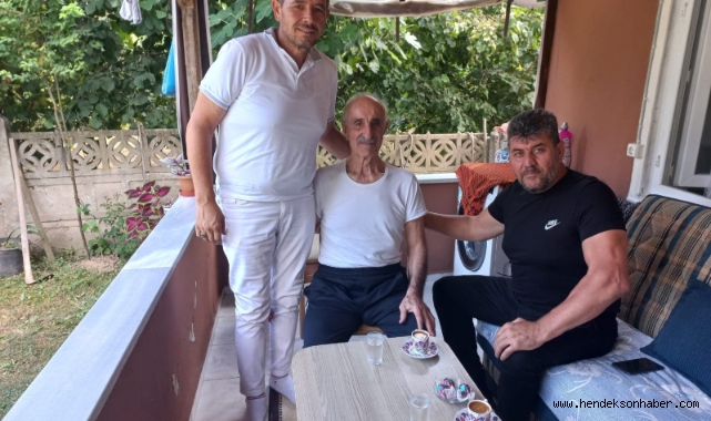 HAFIZ ABDURRAHMAN KAHVECİ'Yİ ZİYARET ETTİLER