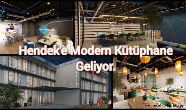 Hendek'e Modern Kütüphane Geliyor