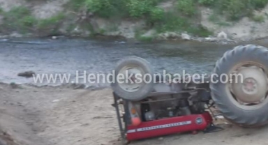 Hendek'te Traktör kazası: Baba öldü, oğlu yaralı