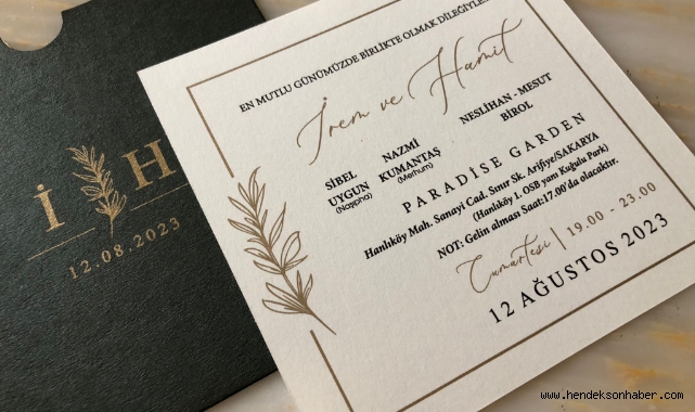 HEY DOSTLAR DÜĞÜNÜMÜZ VAR!