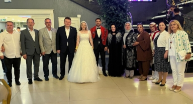 MHP Grup Başkan Vekili Muhammed Levent Bülbül'ün kız kardeşi evlendi