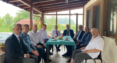 Mhp kurmaylarından Bahadır’a ziyaret