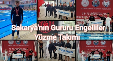 SAKARYANIN GURURU GÖRME ENGELLİLER YÜZME TAKIMI 