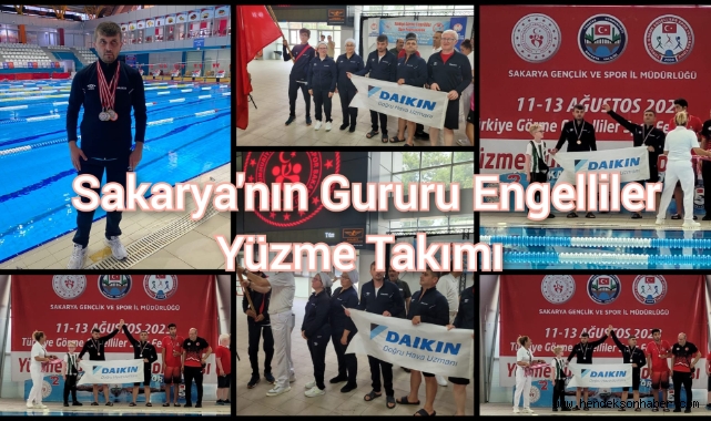 SAKARYANIN GURURU GÖRME ENGELLİLER YÜZME TAKIMI 