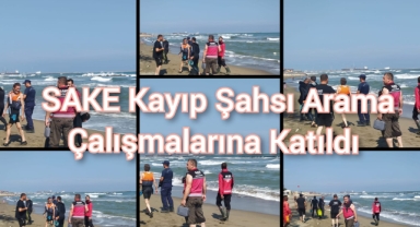 SAKE Kayıp Şahsı Arama Çalışmalarına Katıldı