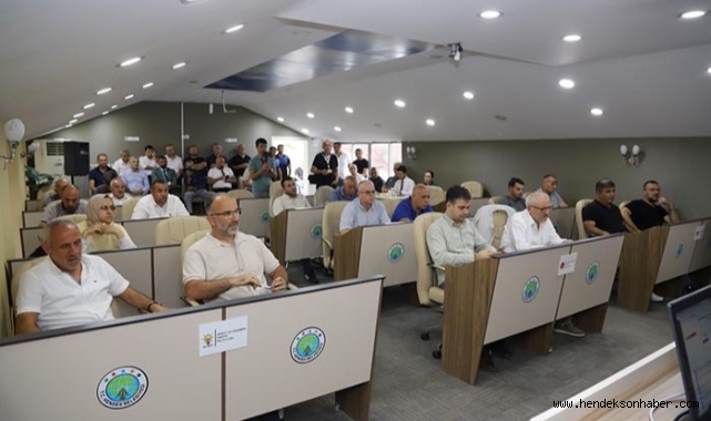 13 GÜNDEMLE TOPLANAN HENDEK MECLİSİ 15 MADDEYİ KARARA BAĞLADI