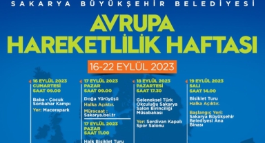 Avrupa Hareketlilik Haftası başlıyor 