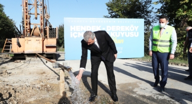 Başkan Ekrem Yüce “10 ilçede 25 farklı noktada keşfettiğimiz yeni su kaynaklarını şehrimize kazandırıyoruz”