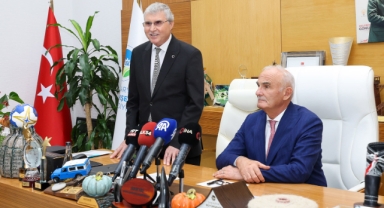 Başkan Ekrem Yüce, Genel Başkan Yardımcısı Yılmaz’ı ağırladı