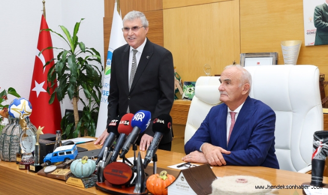 Başkan Ekrem Yüce, Genel Başkan Yardımcısı Yılmaz’ı ağırladı