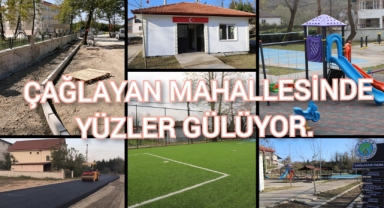 ÇAĞLAYAN MAHALLESİNDE YÜZLER GÜLÜYOR