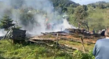 Hendek’te Ahır Küle Döndü 7 Büyükbaş Hayvan Telef Oldu