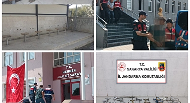 Hendek'te camilere dadanan musluk hırsızları yakalandı!