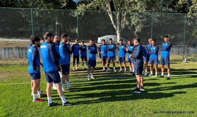 Hendekspor Teknik Patronu Zeki Ersoy Görevine Hızlı Başladı