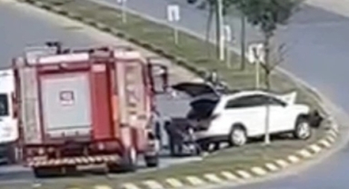 Kanlı Kaza 1 Yaralı