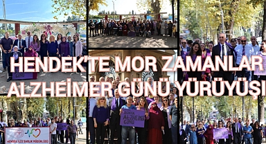 MOR ZAMANLAR DÜNYA ALZHEİMER GÜNÜ YÜRÜYÜŞÜ