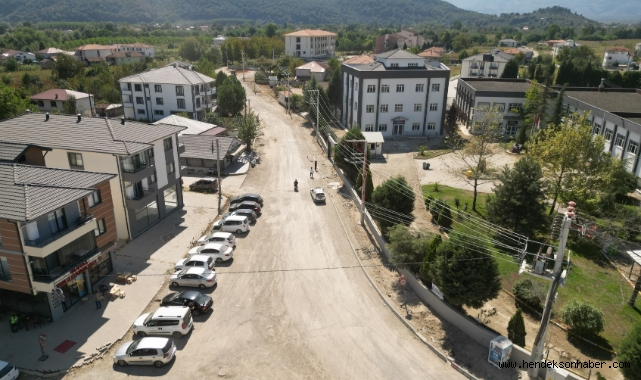 O cadde yeni yüzüne kavuşuyor 