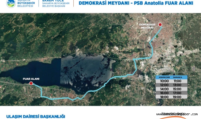 PSB Anatolia fuarına ücretsiz ulaşım sağlanacak