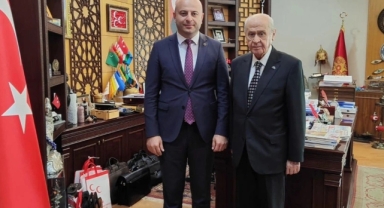 Sakarya MHP İl Başkanı Alkaş'tan Devlet Bahçeli'ye ziyaret