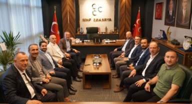 Tever'den, MHP İl Başkanlığına Ziyaret