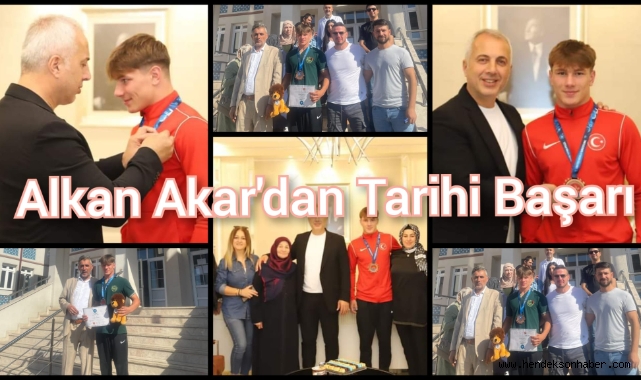 Alkan Akar’dan Tarihi Başarı 
