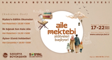 Büyükşehir SGM’de ‘Aile Mektebi’ atölyeleri başlıyor