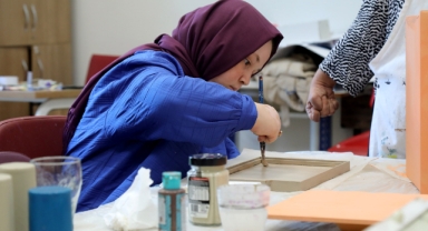 Engelsiz hobi atölyelerinde ders zili çaldı