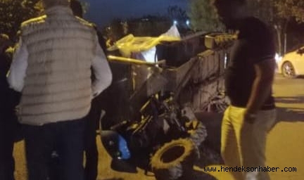 Hendek'te pat pat kazası 8 yaralı