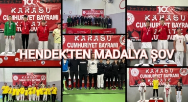 HENDEK'TEN MADALYA ŞOV