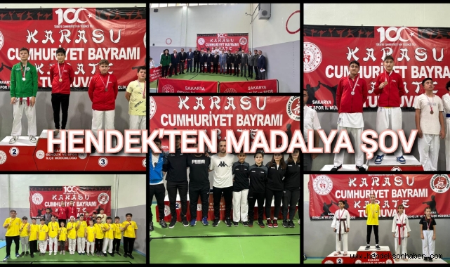 HENDEK'TEN MADALYA ŞOV