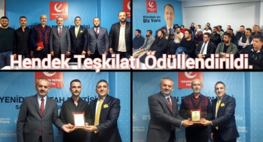 Hendek Yeniden Refah Partisi Teşkilatı Ödüllendirildi