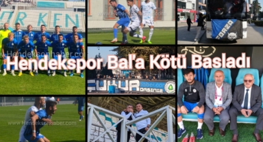 Hendekspor Bal'a Kötü Başladı