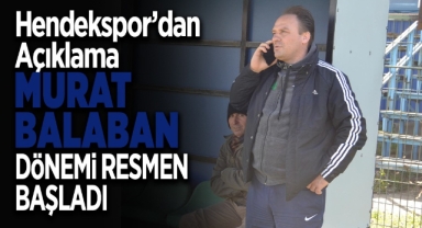 Hendekspor'da Jet Hızında Anlaşma  Murat Balaban Hendekspor Yeni Teknik Patronu