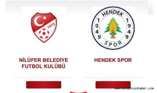 Hendekspor Nilüfer Belediye Futbol Kulübü Maç Saat Belli Oldu
