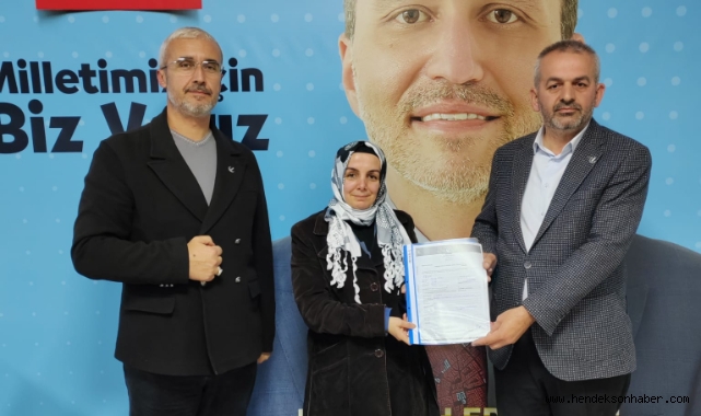 İlk Bayan Aday Adayı Hendek’ten