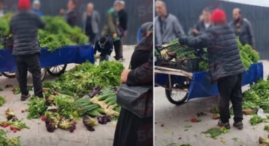 Zabıta ile Seyyar Satıcı Birbirine girdi!