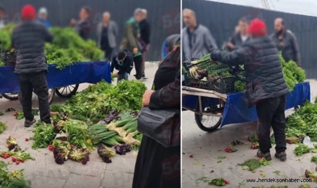 Zabıta ile Seyyar Satıcı Birbirine girdi!