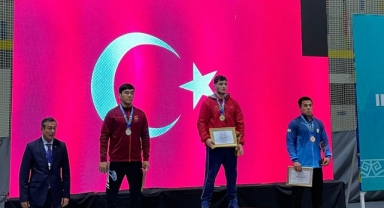 Abdul  Samet Başar Türk Oyunları'nda Şampiyon Oldu.