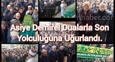 Asiye Demirel dualarla son yolculuğuna uğurlandı