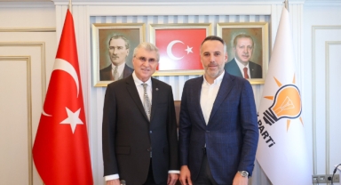 Başkan Yüce'den Tever'e ziyaret: 