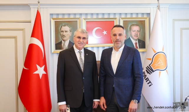 Başkan Yüce'den Tever'e ziyaret: "Birlik, beraberlikle tek derdimiz memleket