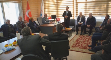 Hendek Ak Parti Belediye Başkan Aday Adayı Sofu’dan Muhtarlar Derneği Ve Esnaf Odasına Ziyaret