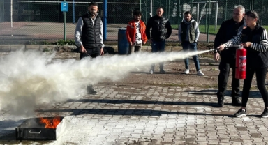 Hendek Orman İşletme Müdürlüğünde Acil Durum ve Yangın Tatbikatı