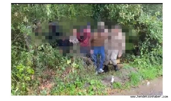 Hendek'te Jandarma 15 Düzensiz  Göçmeni Yakaladı