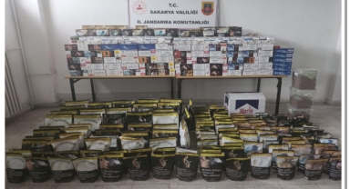 Hendek'te Kaçakçılık Operasyonu: 1 gözaltı