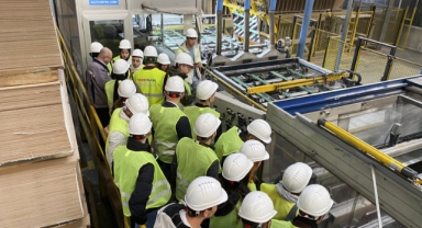 Hendek’te Teknik Gezi ile Çamsan’ın Faaliyetlerini İnceladiler 