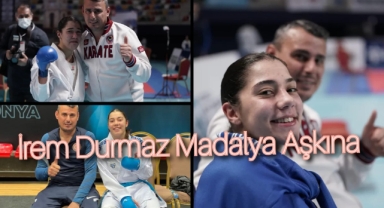 İrem madalya aşkına