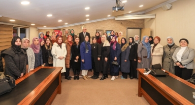 Yüce AK Parti Kadın Kolları Teşkilatı’yla buluştu: “Hep Birlikte #TürkiyeYüzyılı için çalışacağız” 