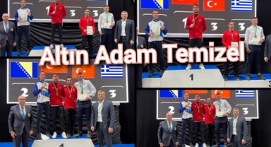 Yusuf Eren Temizel Balkan Şampiyonu  oldu.